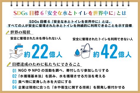 sdgs6 私たちにできること|SDGsの目標6「安全な水とトイレを世界中に」の取り組み事例15選